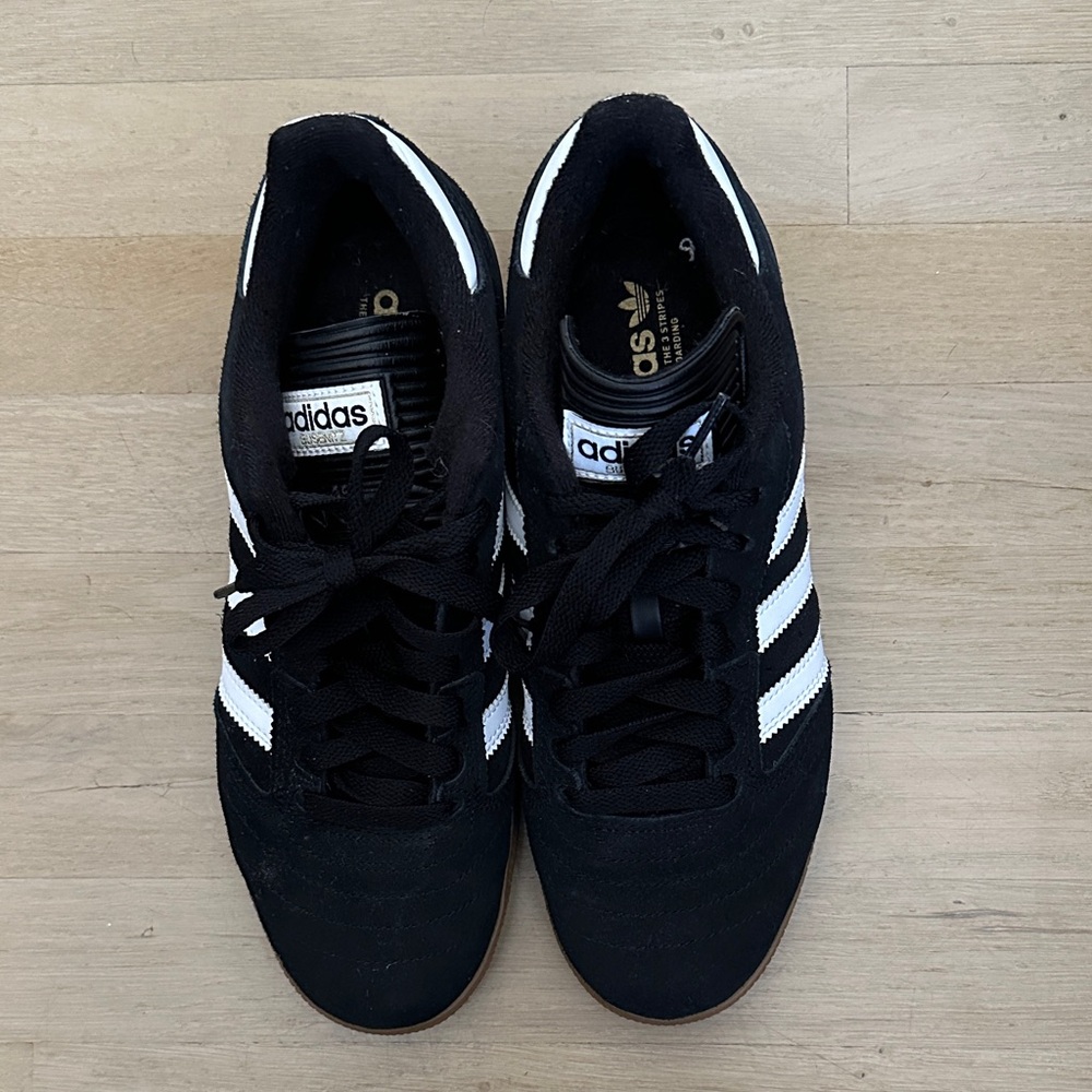 Adidas Classic Black and White Trainers